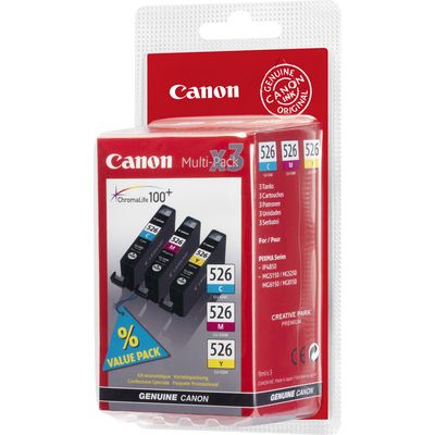 Canon Multipack CLI-526 C / M / Y Bild 6