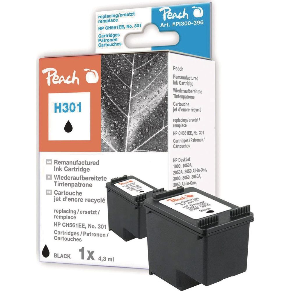 HP at 301 Ink buy Black No. Peach - (CH561EE)