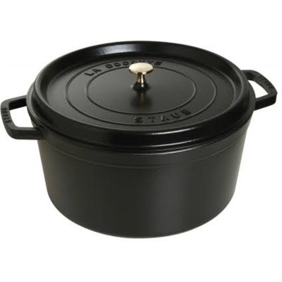 Staub Topf rund grau 6.7 lt. 28cm