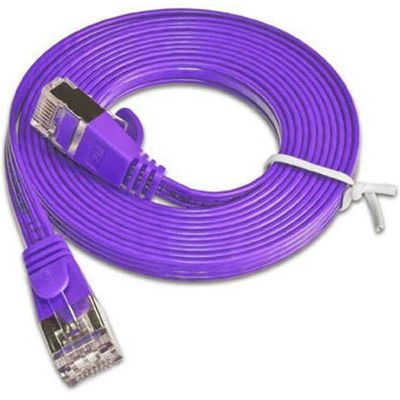 SLIM Cavo patch Cat 6, STP, 2 m, viola Bild 6