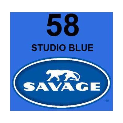 Savage Sfondo 2.72mx 11m carta studio blu