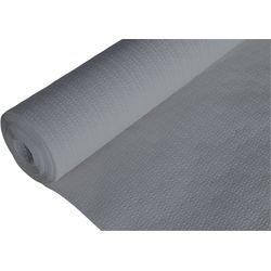 Cosy & Trendy Papier-Tischdecke grau, gewaffelt, 1.18x20 m