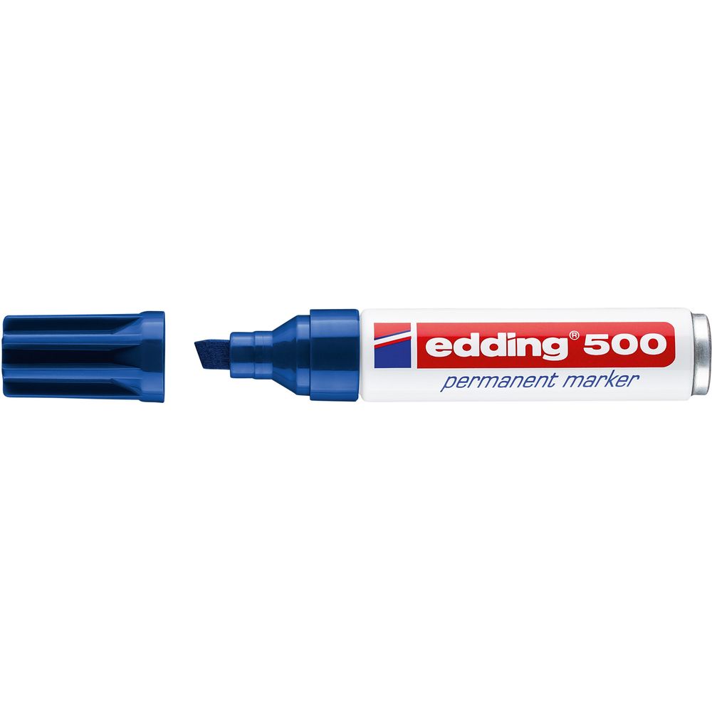 Edding Permanent Marker 500-3 blau Nr. 500-3 Bild 1