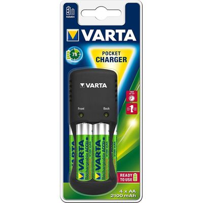 Varta Battery charger. Pocket 4xAA incl.4xAA 2100mAh Bild 12