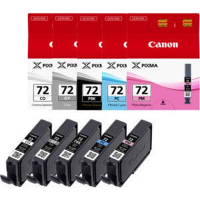 Canon Tintenset PGI-72 / 6403B007 BK, C, M, G