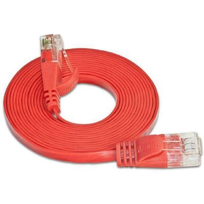 SLIM Câble de patch Cat 6, UTP, 3 m, rouge