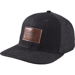 Traeger Leather Patch Trucker black
