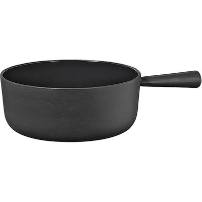 Stöckli HH cheese fondue caquelon Classic 18cm black cast 7218.14 Bild 2