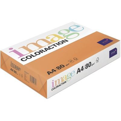 Antalis Papier copie Image Coloraction 80 gm2 A4, orange, 500 feuilles Bild 2