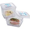 Solis Vacuuming container set of 2 pieces square