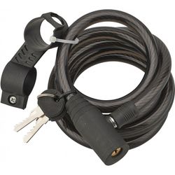 Thirard Cable lock TWISTY 1.8 m - steel cable with PVC jacket