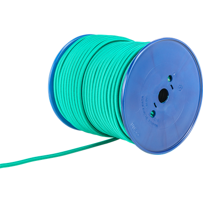 Meister Elastic rope 8mm, 100m, green, minimum breaking force 260 kg