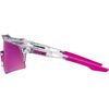 100percent Lunettes Speedcraft XS -Polished Translucent Grey -Purple Mult thumb 1