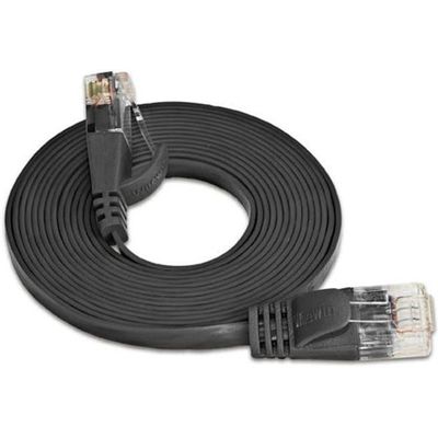 SLIM câble patch Cat 6, STP, 25 m, noir