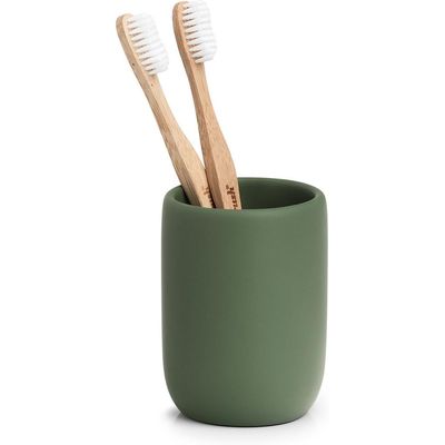 Zeller Present Toothbrush tumbler modern green Bild 2