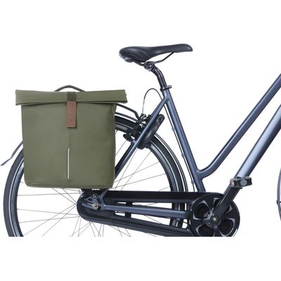 Basil City Doppel Gepäckträger Seitentasche Pannier Bag MIK Bild 6