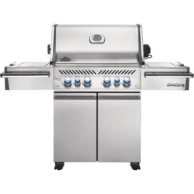 Napoleon Prestige Pro 500 Edelstahl inkl. Grillspiess - Ausführung Propangas