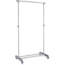 Zeller Present 1-part roll-up clothes stand 83x43x93.5-170cm