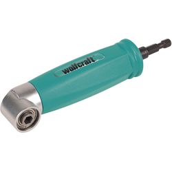 Wolfcraft Riduttore ad angolo retto con gambo a 90° 6 mm (1/4) Adattatore per trapano e avvitatore a batteria