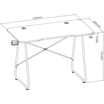 Oplite - Atika T10 Gaming Desk Bild 9