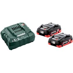 Metabo Kit de base 2 x LiHD 4.0 Ah (685163000)