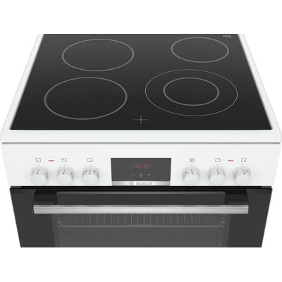 Bosch HKR39I120 Cuisinière électrique indépendante 60 cm blanc Bild 3