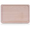 Zeller Present Chopping board with groove beech 35x23x1.5cm