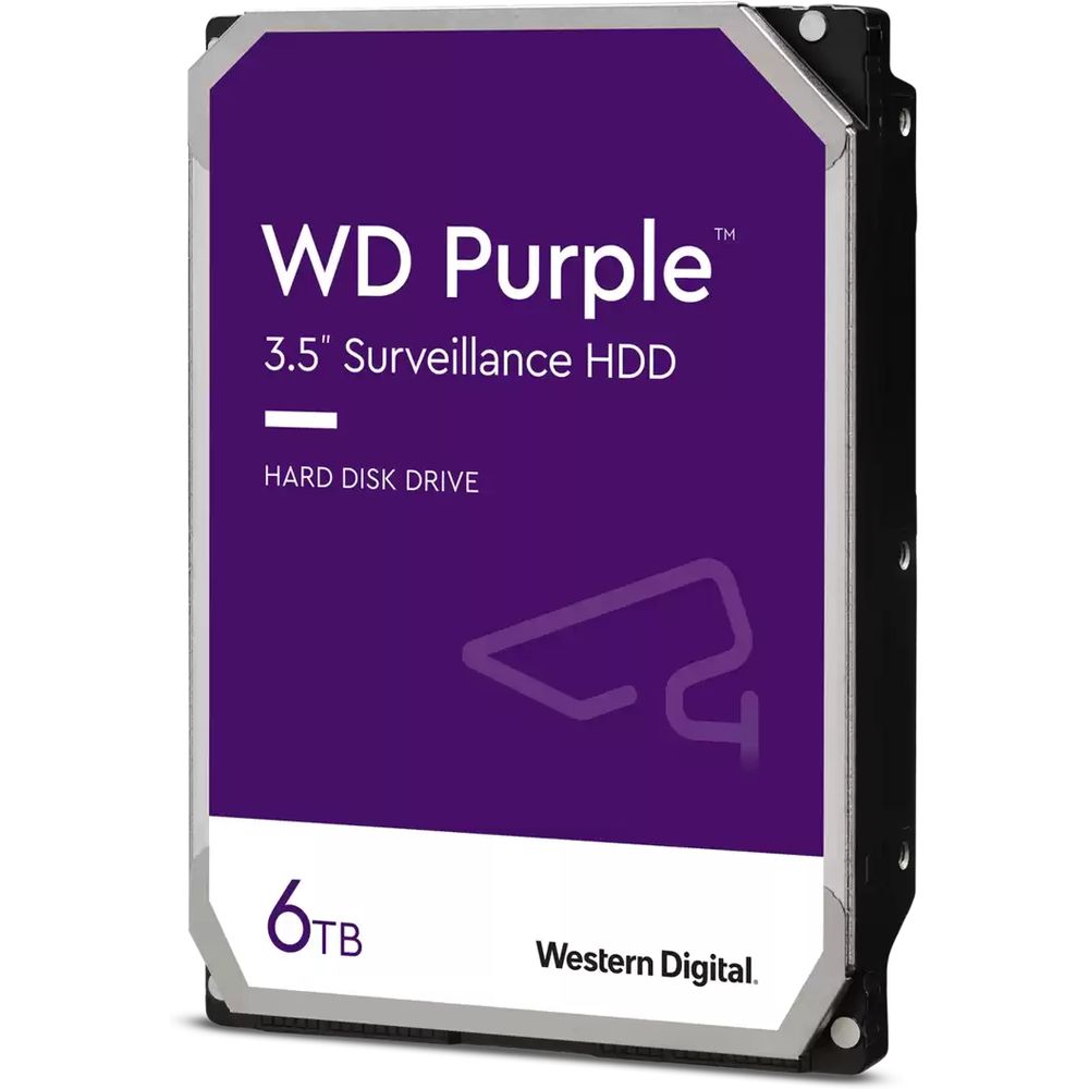 Western Digital WD64PURZ Interne Festplatte 3.5 Zoll 6 TB Serial ATA III Bild 1