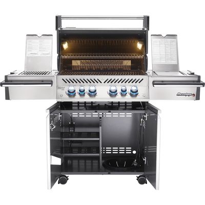 Napoleon Prestige Pro 500 Edelstahl inkl. Grillspiess - Ausführung Propangas Bild 3