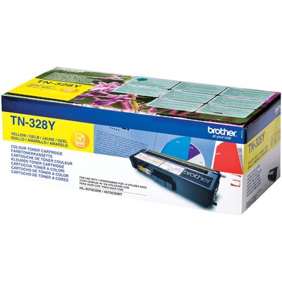 Brother TN 328Y - cartuccia di toner Bild 4