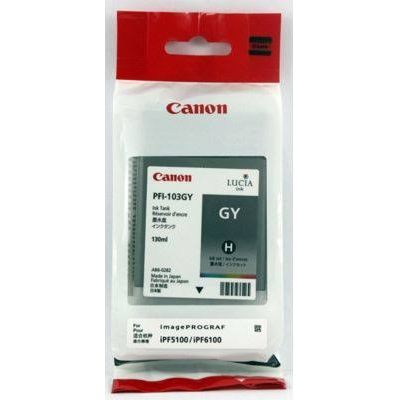 Canon PFI-103GY Pigment Gray Ink Cartridge 130 ml for imagePROGRAF IPF6100 Ink cartridge Original Gray 1 piece (s) Bild 2