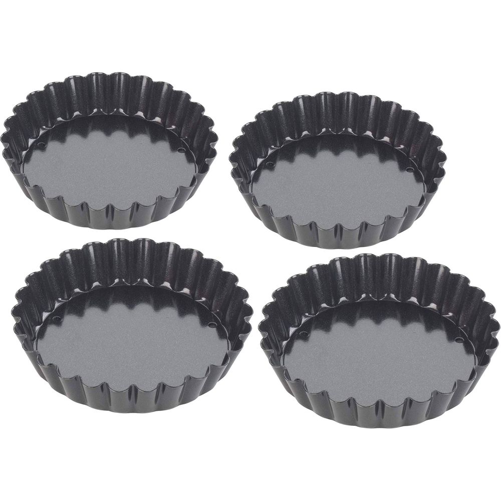 Tala Wähenform 4 pcs, Ø 10 cm, H: 2 cm, non-stick Bild 1