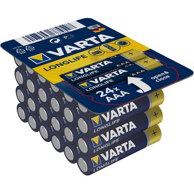 Varta Batterie Longlife 24xAAA LR03, Micro Bild 2