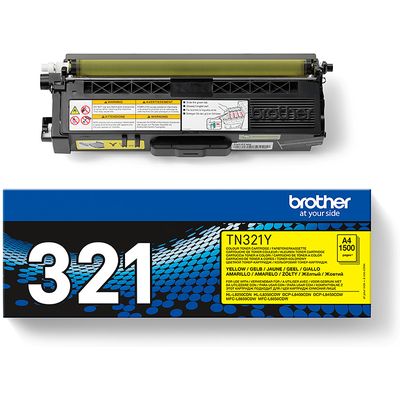 Brother Toner laser TN-321Y Toner 1500 pagine Toner / cartuccia laser giallo Bild 8