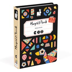 Janod Magnetic book Moduloform 43 magnets and 30 cards