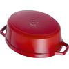 Staub Topf oval Vitamin Kirschrot 8 lt., 37cm thumb 2