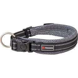 Freedog Collier nylon Shiva gris XS