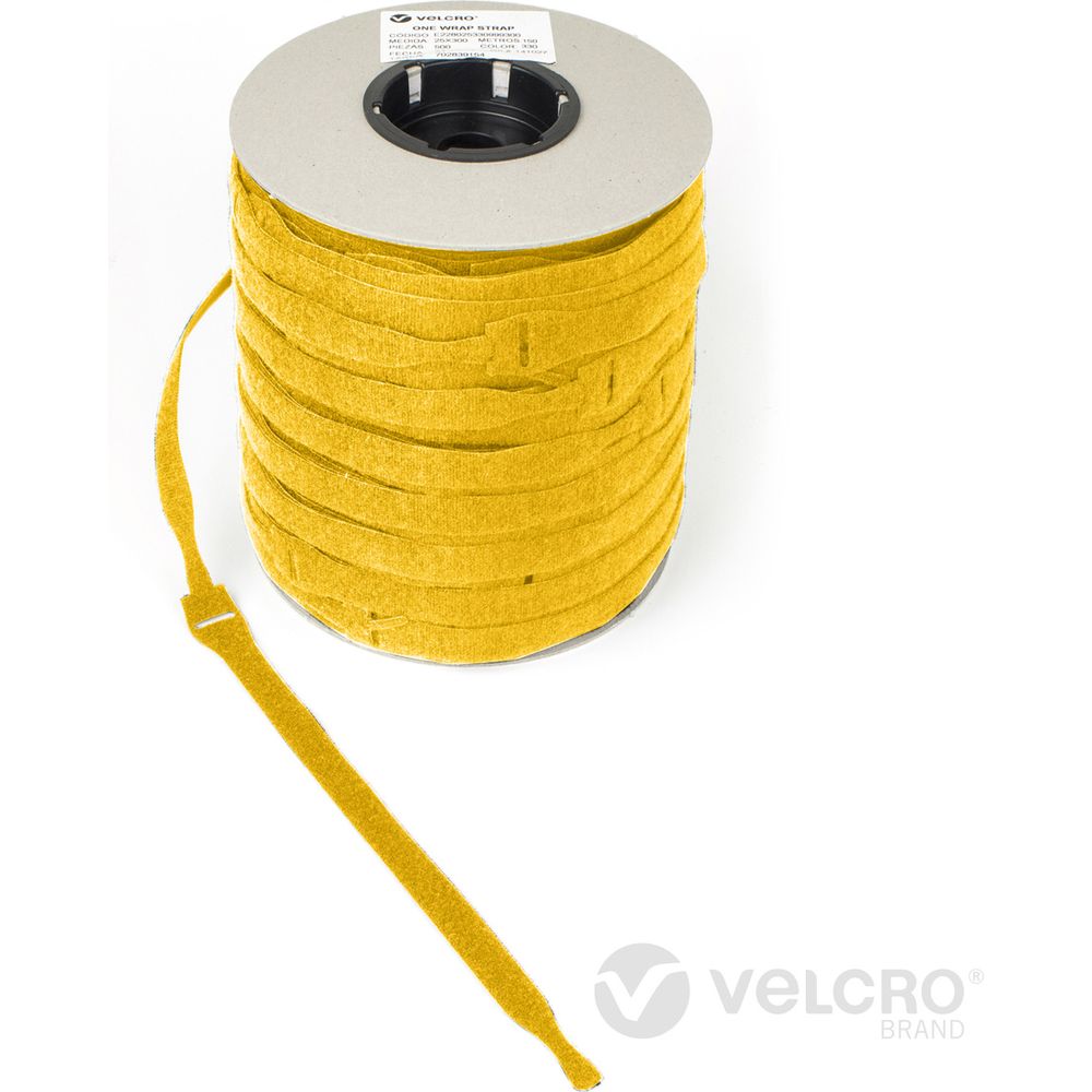 Attache-câbles ONE-WRAP® de marque VELCRO® - Vert - 20 x 200mm x