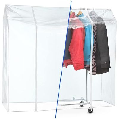 Tatkraft Protector protective cover 120x160x60 cm with 2 zippers for clothes racks Bild 3