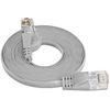 SLIM patchkabel Cat 6, UTP, 5 m, Grau