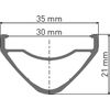 DT Swiss EX 511 Jante DB 29&quot; 30 32L thumb 0