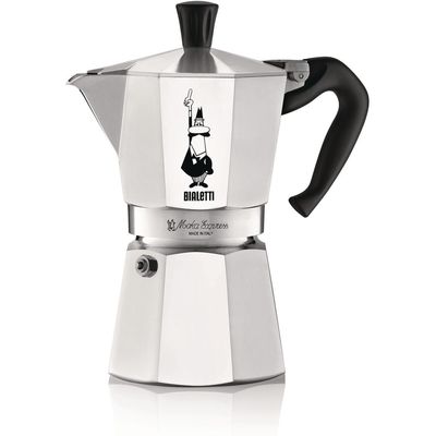 Bialetti Caffettiera Moka Express per 6 tazze