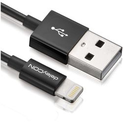 Deleycon USB 2.0-Kabel A - Lightning 2 m