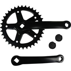 Mustang Crankset 36T. 140mm steel