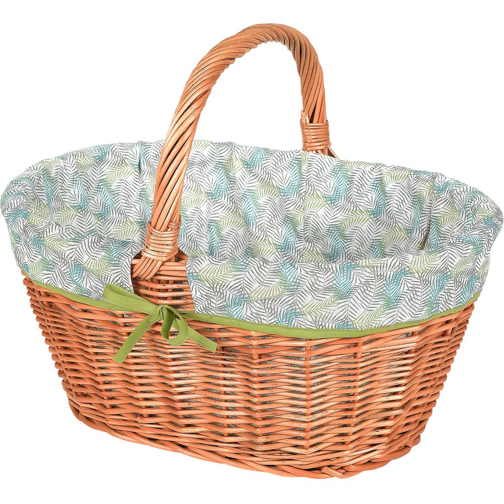 Spima Einkaufskorb Blätter L47 B32 H22 cm Bild 1