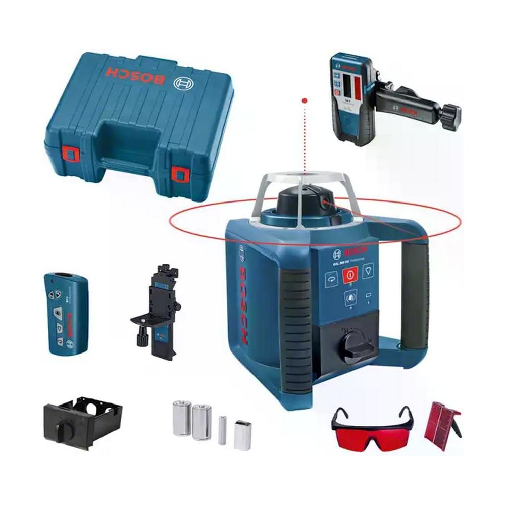 Bosch Professional Laser rotante con RC 1, WM 4 e LR 1,GRL 300 HV, 300 m Bild 1