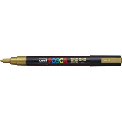 Uni Marker POSCA 0.9-1.3 mm gold Bild 3