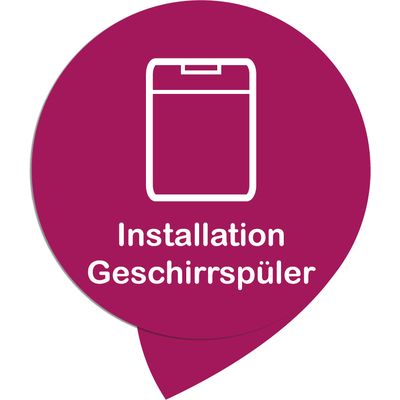 Installation Geschirrspüler