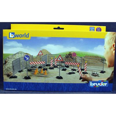 Bruder BR construction site set large bWorld with accessories Bild 2