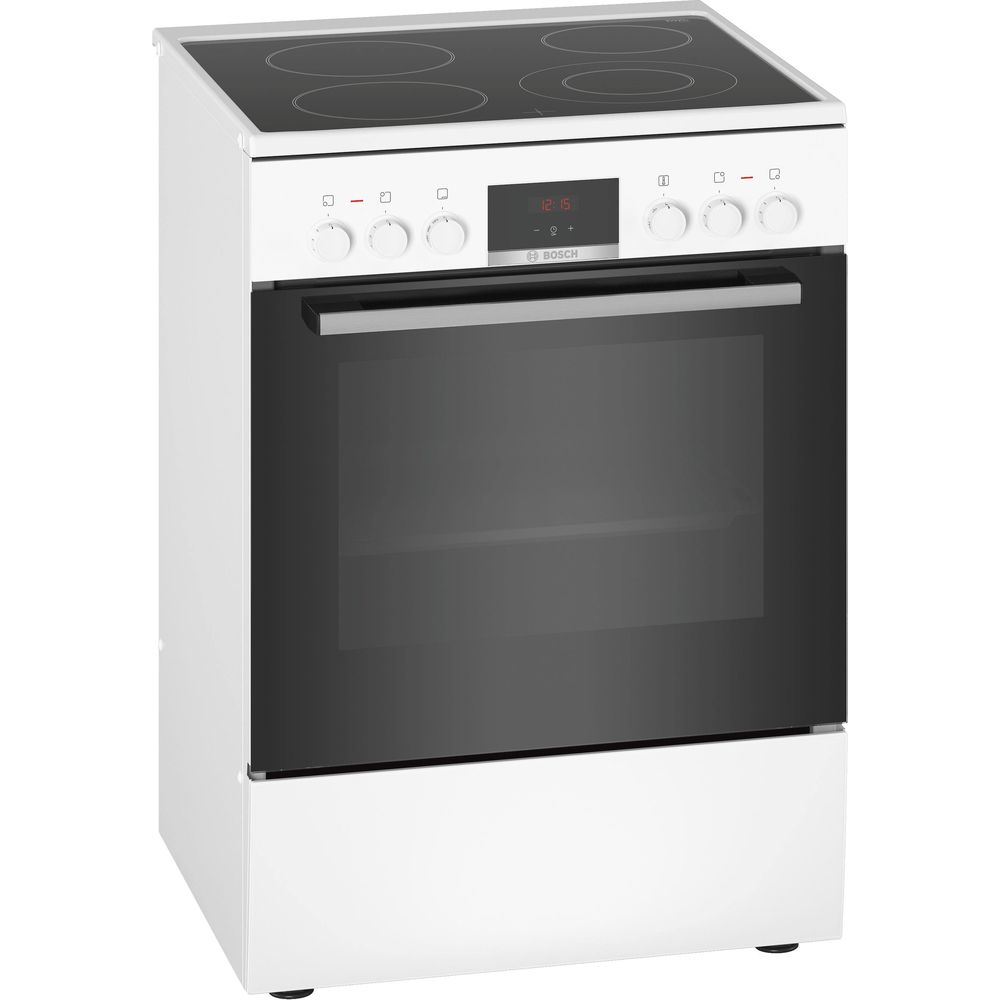 Bosch HKR39I120 freestanding electric stove 60 cm white Bild 1